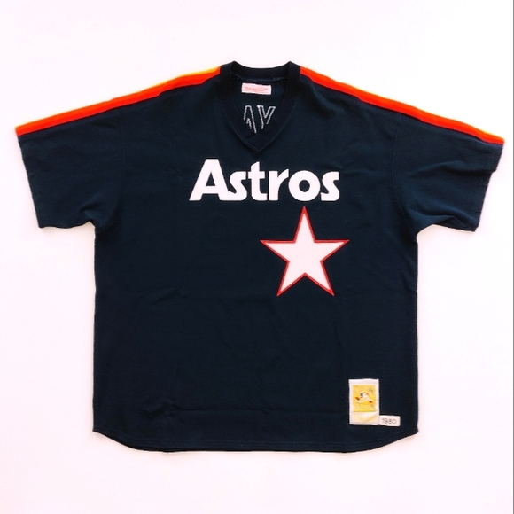 Mitchell & Ness Nolan Ryan #34 Jersey Houston Astros MLB Blue 3XL UFCW - Picture 1 of 9